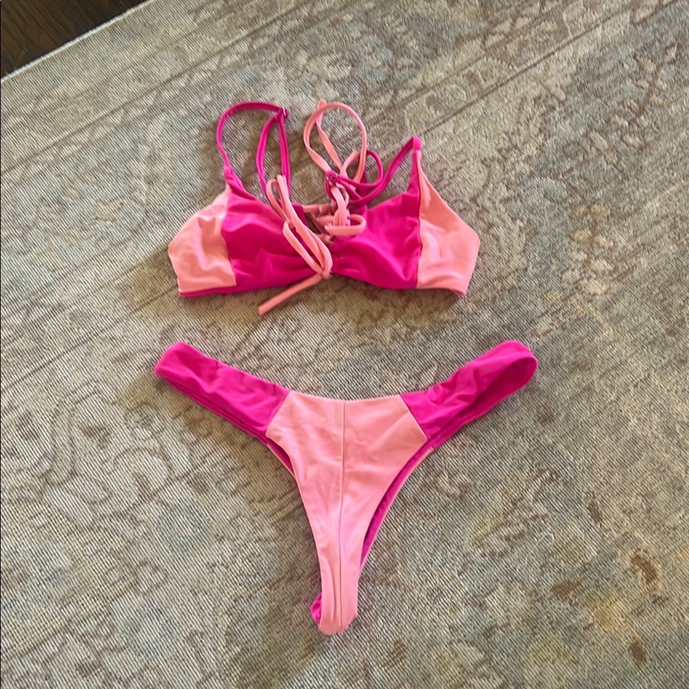 Pink Women's Intimate Set